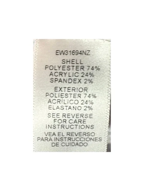 En Creme Cardigan Balloon Sleeve Bobble Knit Cropped Cottagecore M - Picture 8 of 10